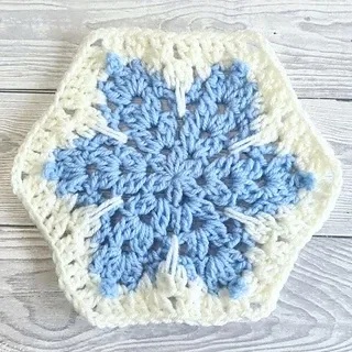 free crochet hexagon patterns