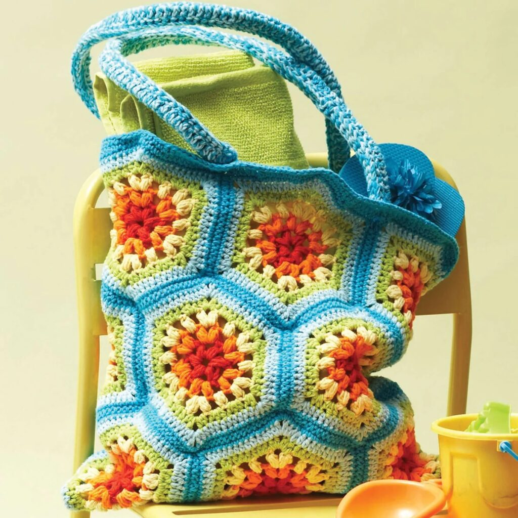 free crochet hexagon patterns 