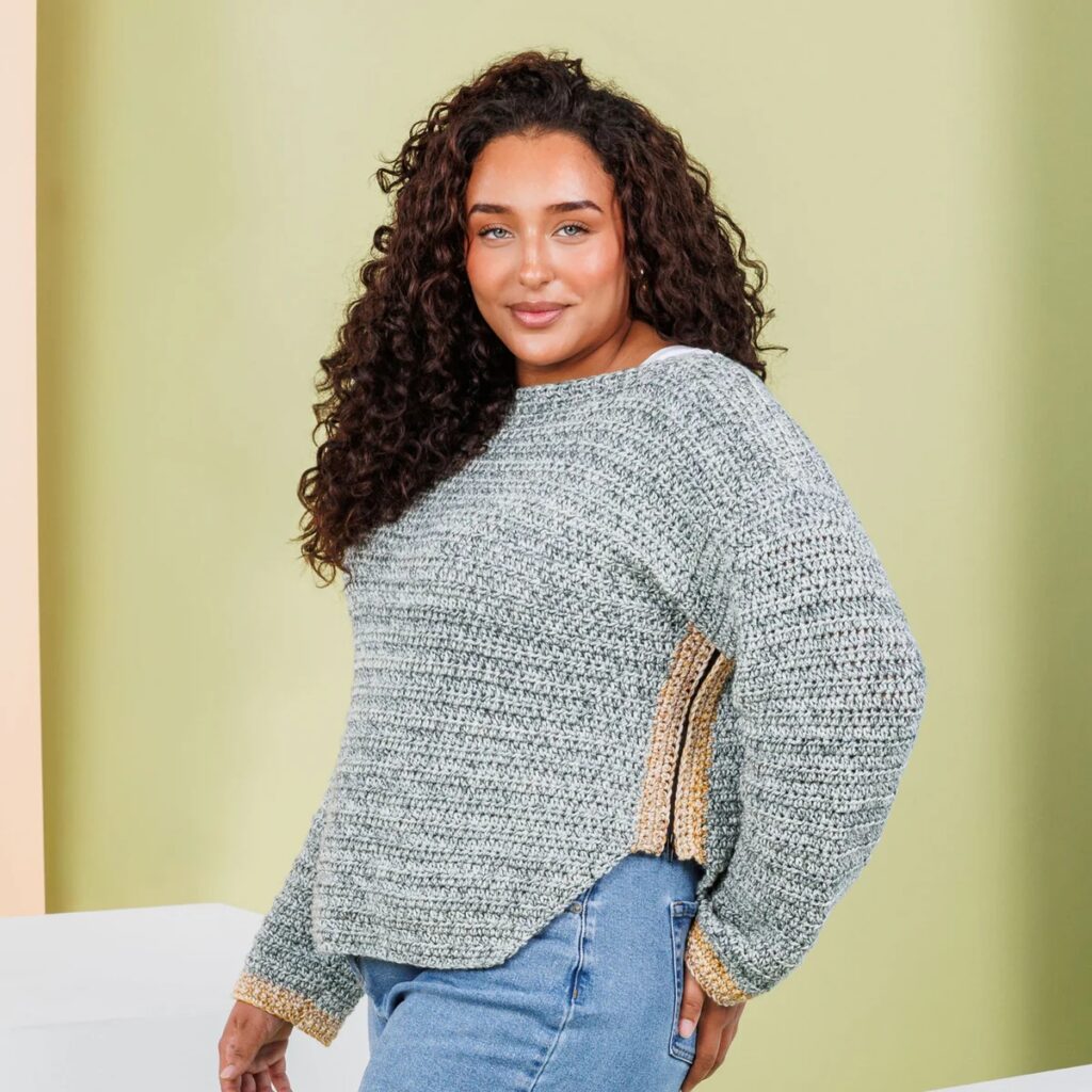 free crochet sweater design pattern