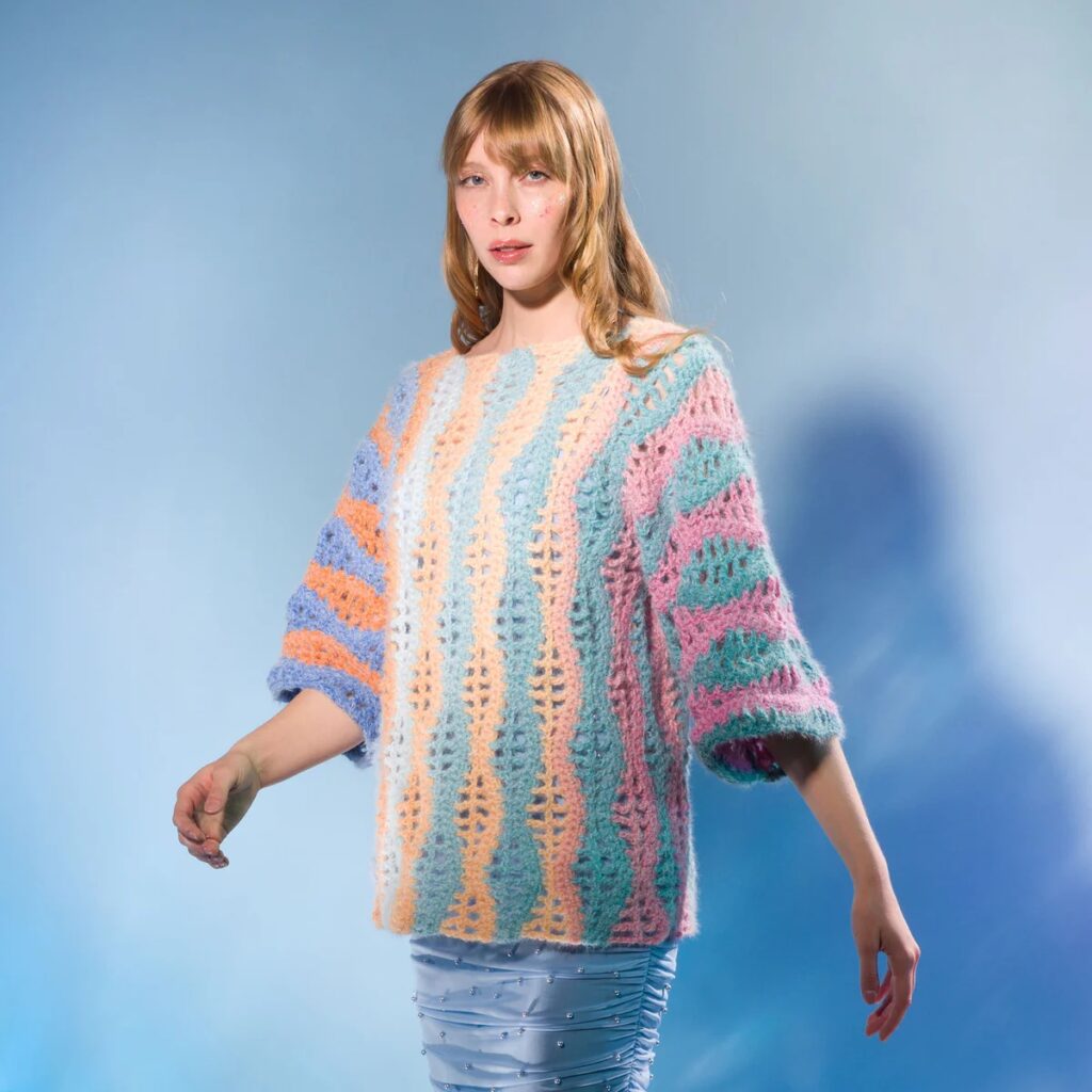free crochet sweater design pattern