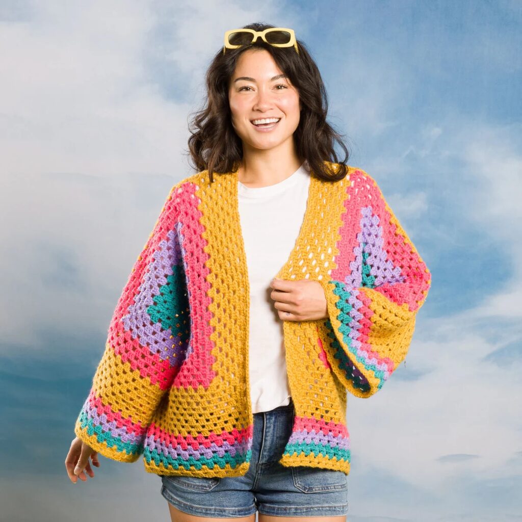 free crochet sweater design pattern