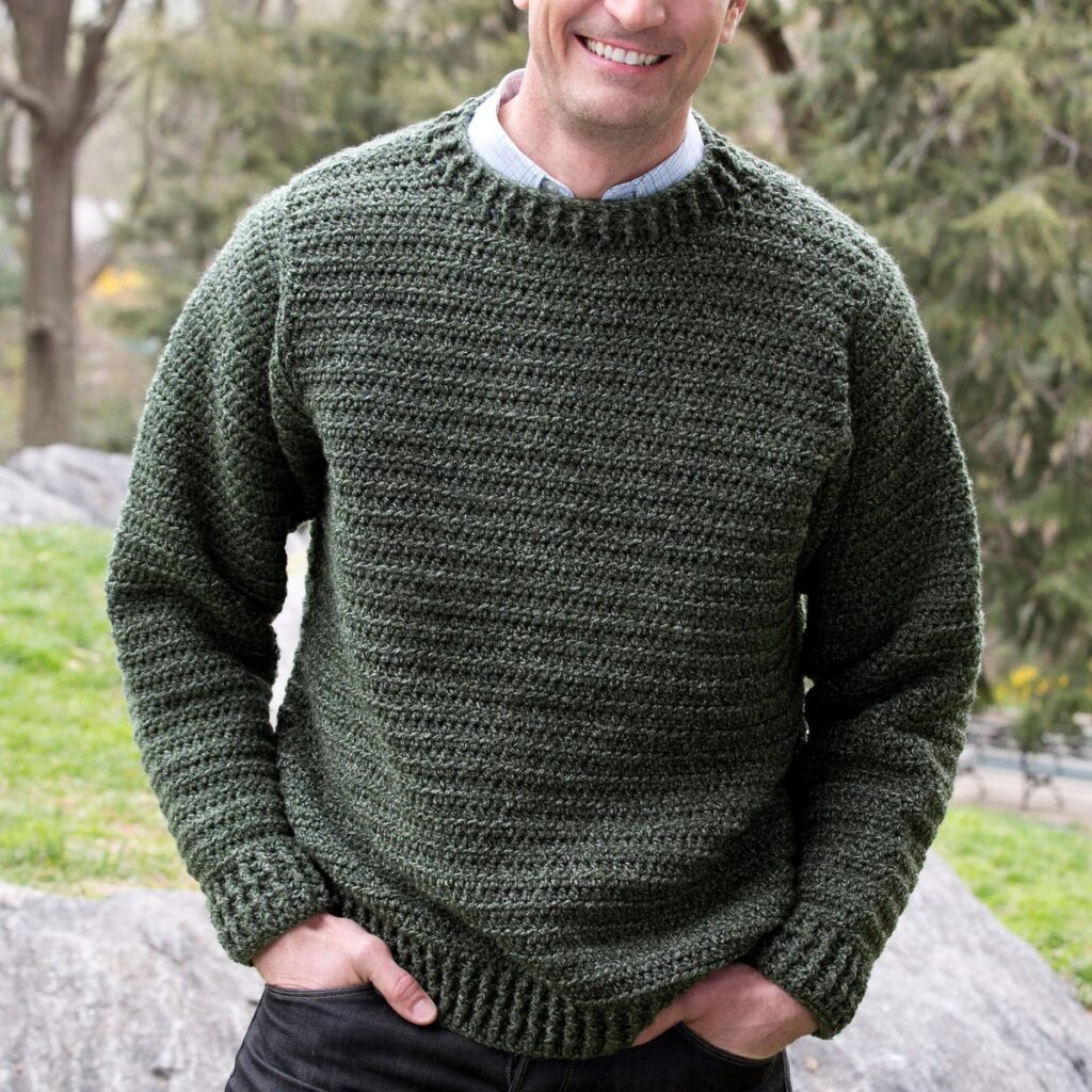 free crochet sweater design pattern