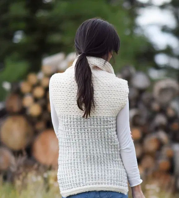 Free Crochet Sweater Vest Pattern Pinterest