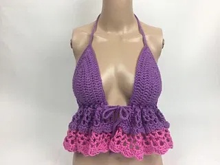 Free Crochet Bralette Pattern
