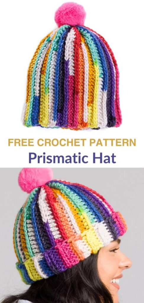 free crochet hat and beanie patterns Pinterest