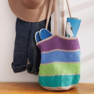 25 Free & Easy Crochet Market Bag Patterns | Yarns and Crafts