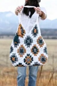 25 Free & Easy Crochet Market Bag Patterns | Yarns and Crafts