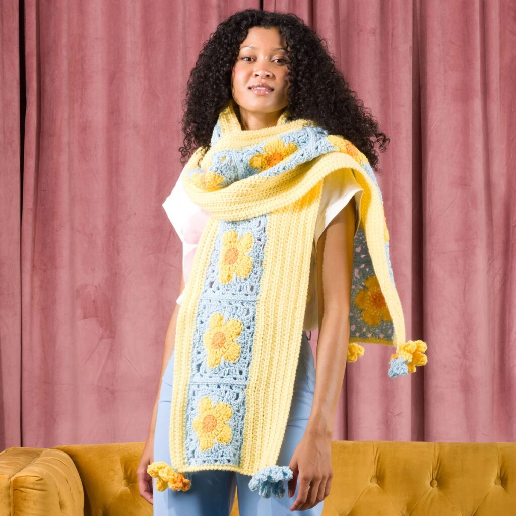 free crochet scarf pattern
