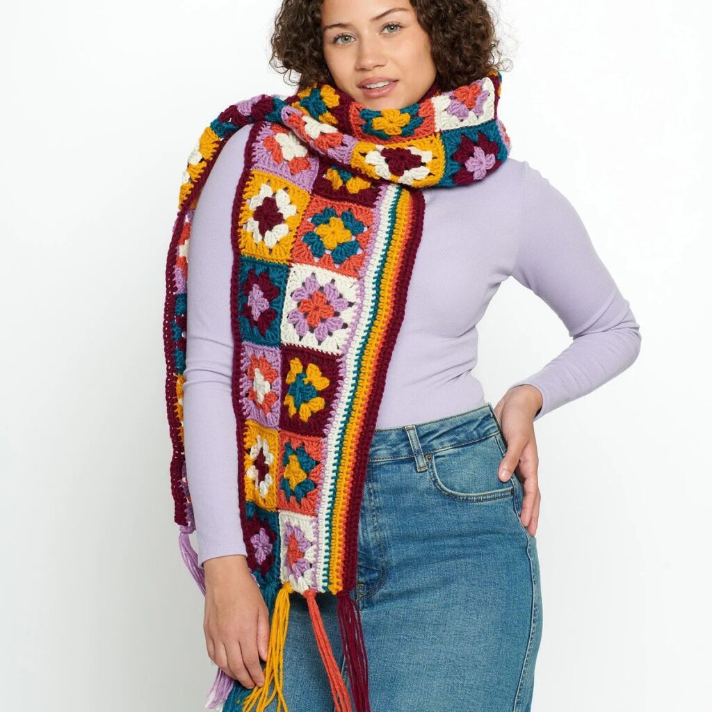 free crochet scarf pattern