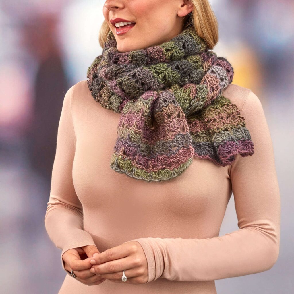 free crochet scarf pattern