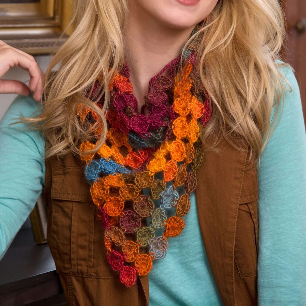 free crochet scarf pattern