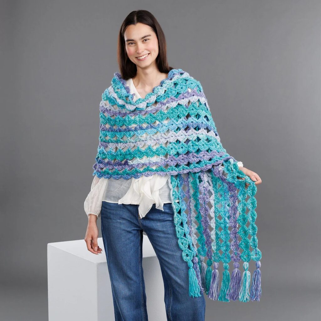 free crochet scarf pattern