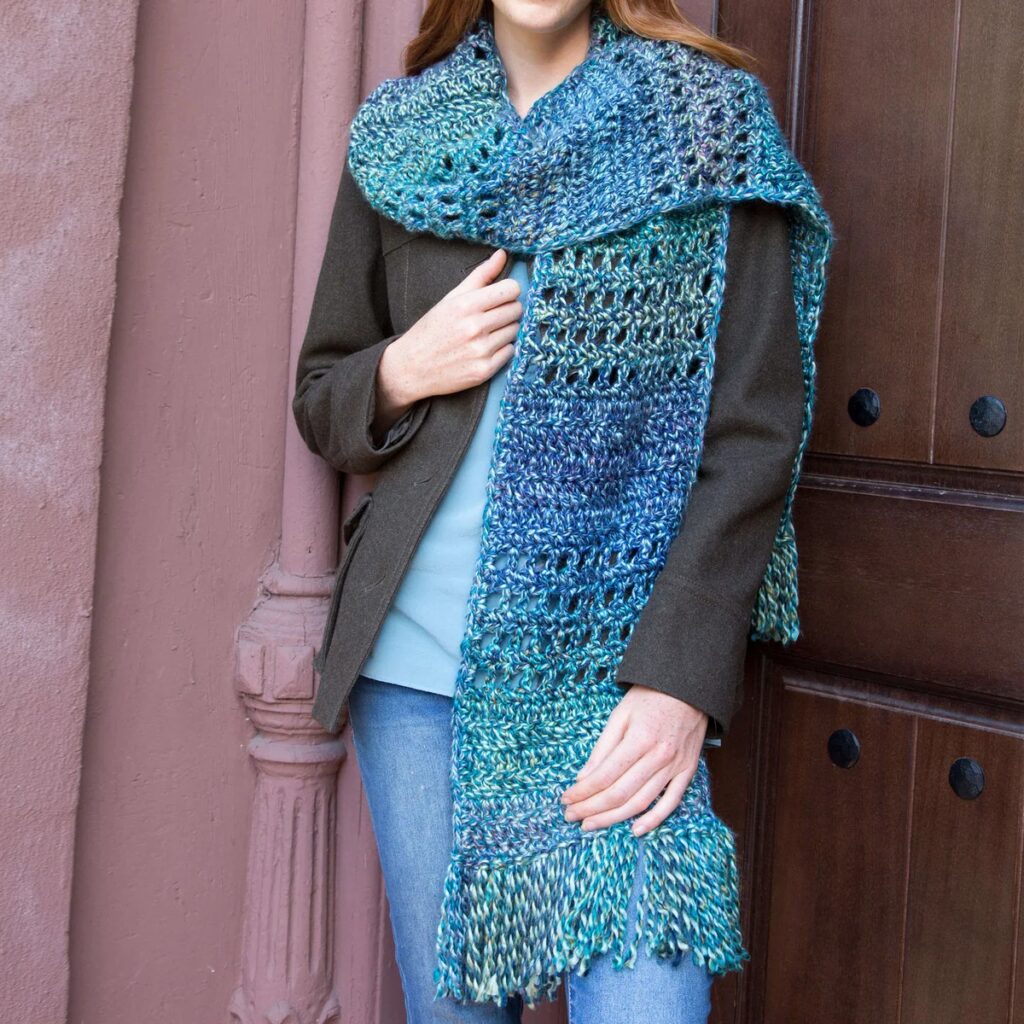 free crochet scarf pattern