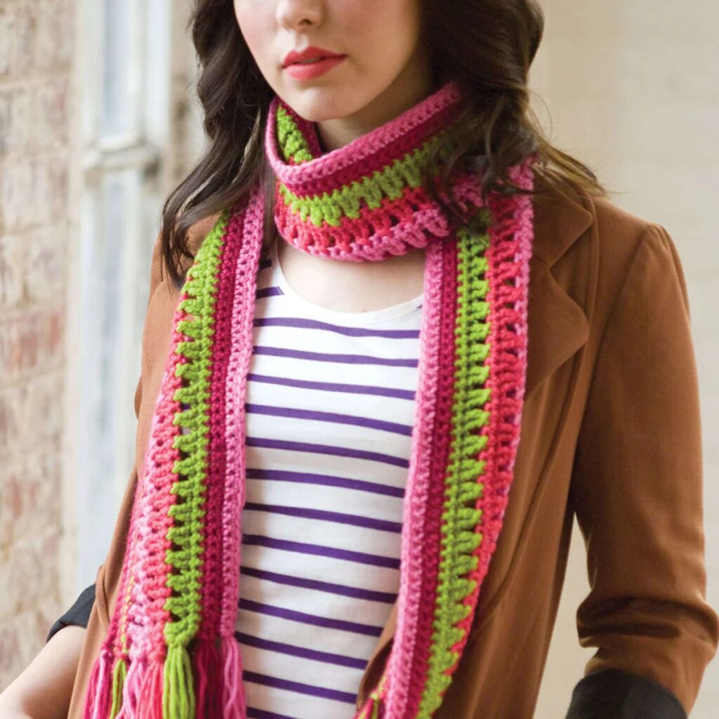 free crochet scarf pattern