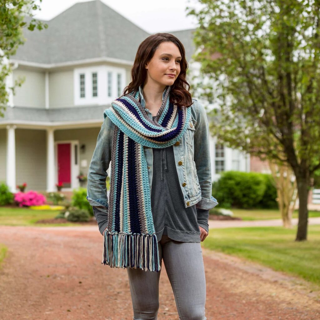 free crochet scarf pattern