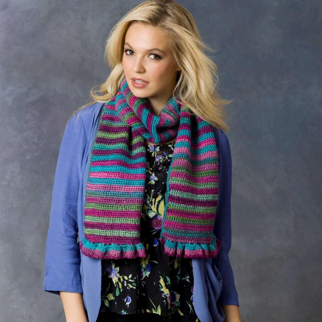 free crochet scarf pattern
