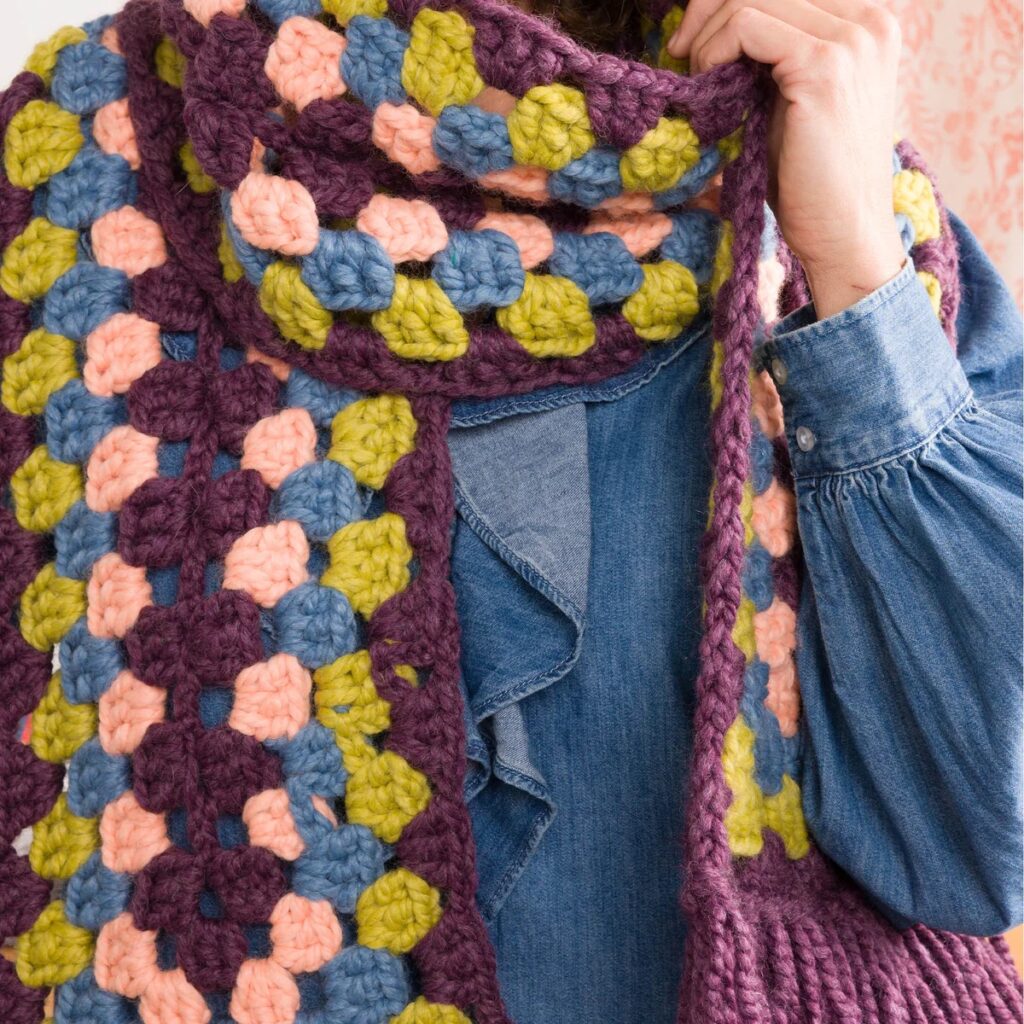 free crochet scarf pattern