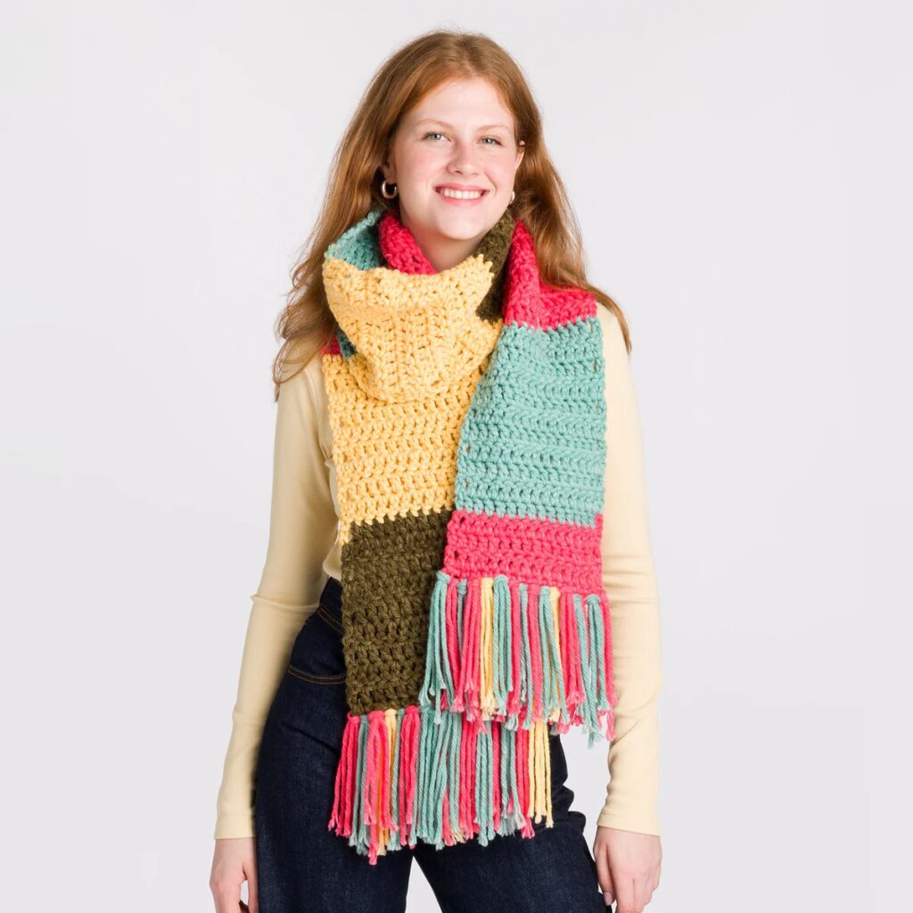 free crochet scarf pattern