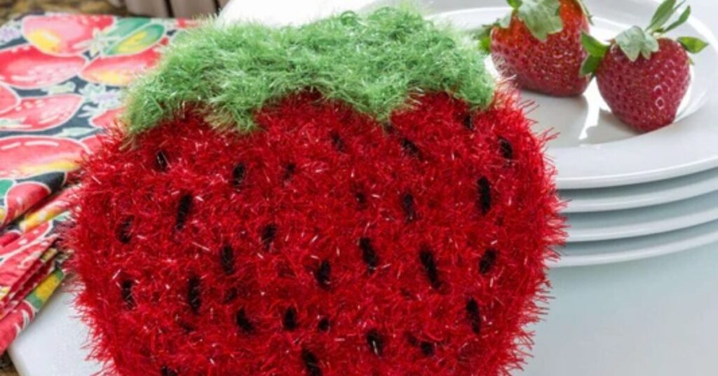 free crochet strawberry patterns