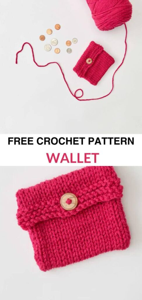 Free Crochet Wallet Patterns Pinterest
