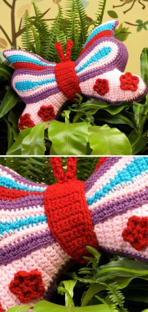 Free Crochet Butterfly Patterns Pinterest