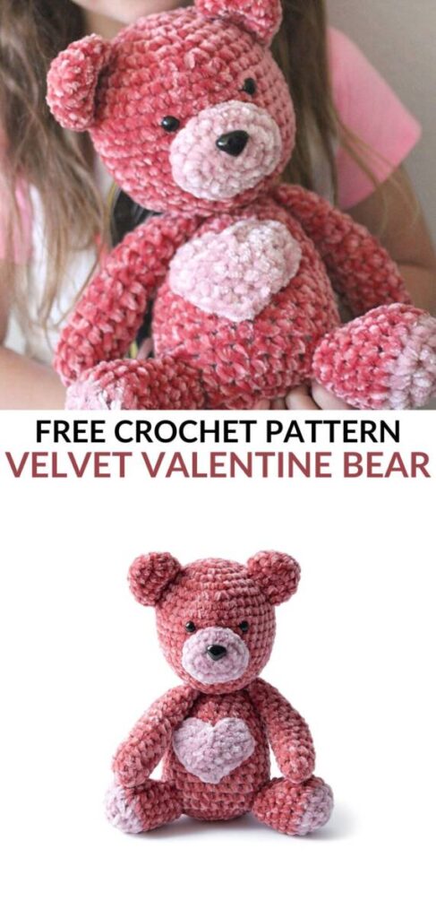 Free Crochet Bear Pattern Pinterest 