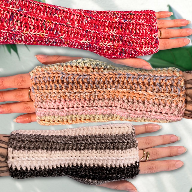 Free Crochet Fingerles Glove Patterns