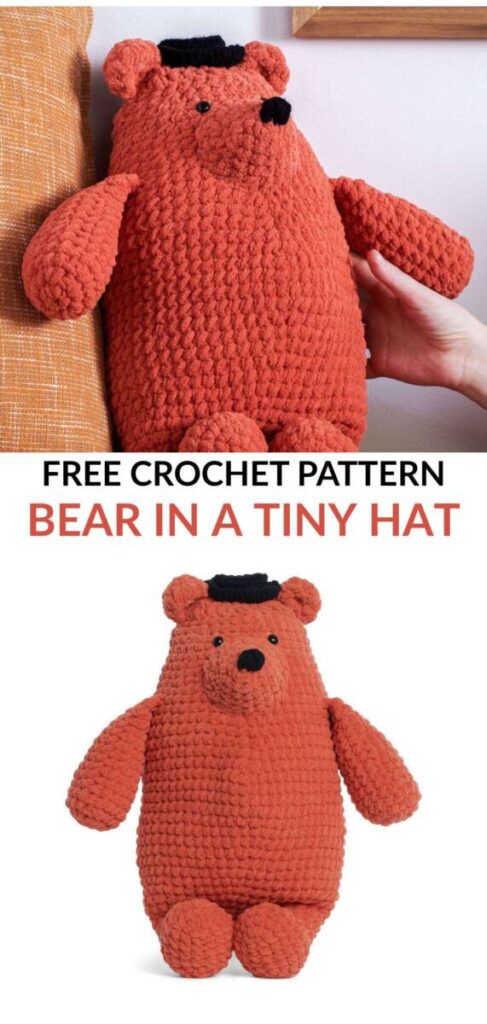 Free Crochet Bear Pattern Pinterest 