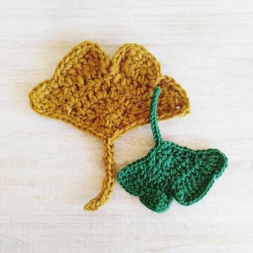 free crochet leaf patterns