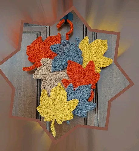 free crochet leaf patterns