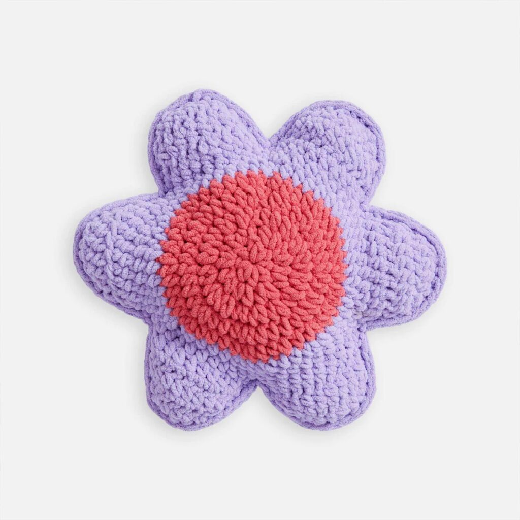 Free Crochet Puff Flower Patterns