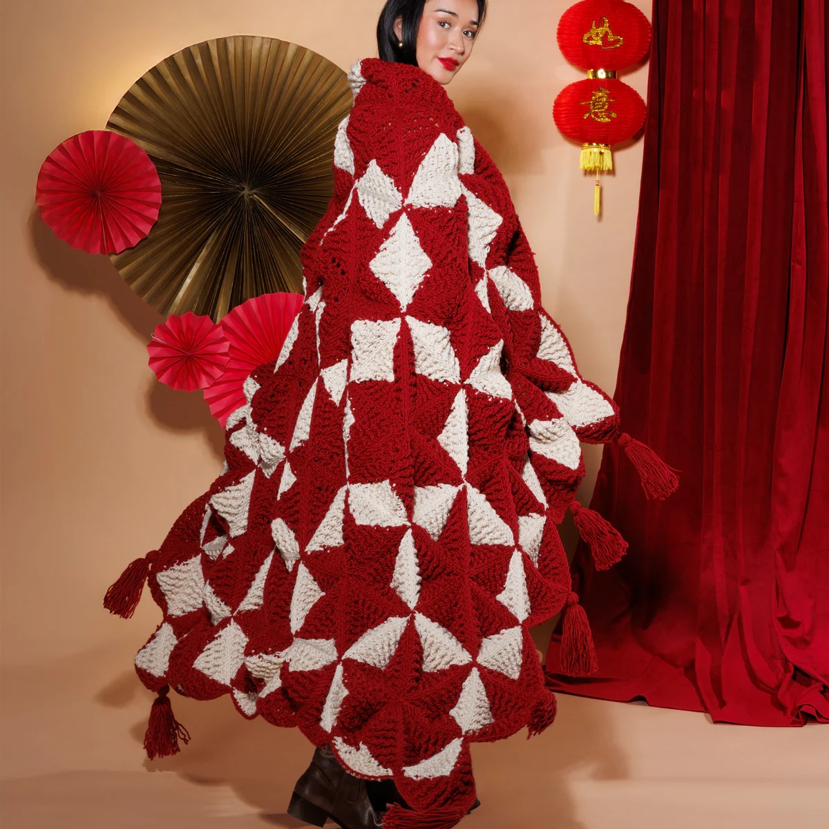 Free crochet star pattern