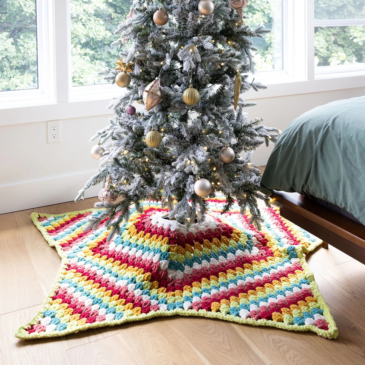 Free crochet star pattern
