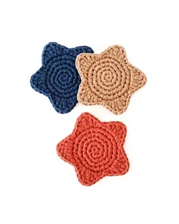 Free crochet star pattern