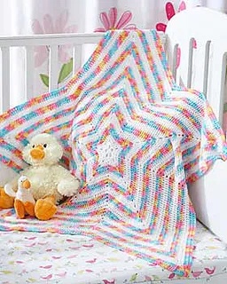 Free crochet star pattern