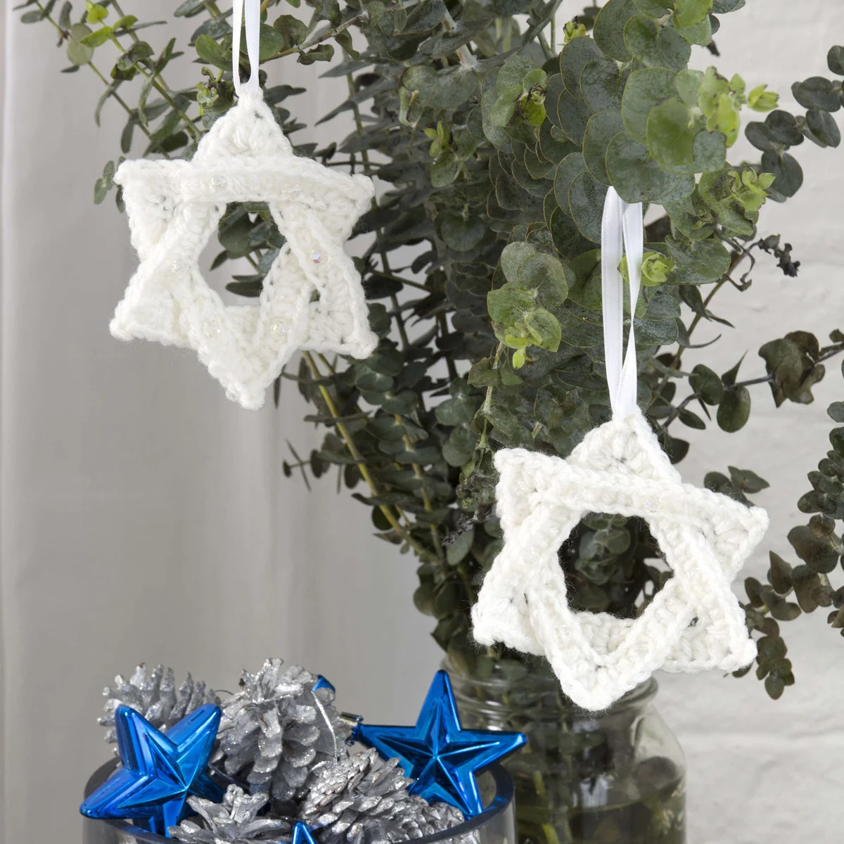 Free crochet star pattern