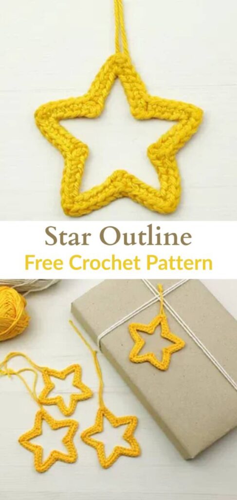 free crochet star patterns Pinterest