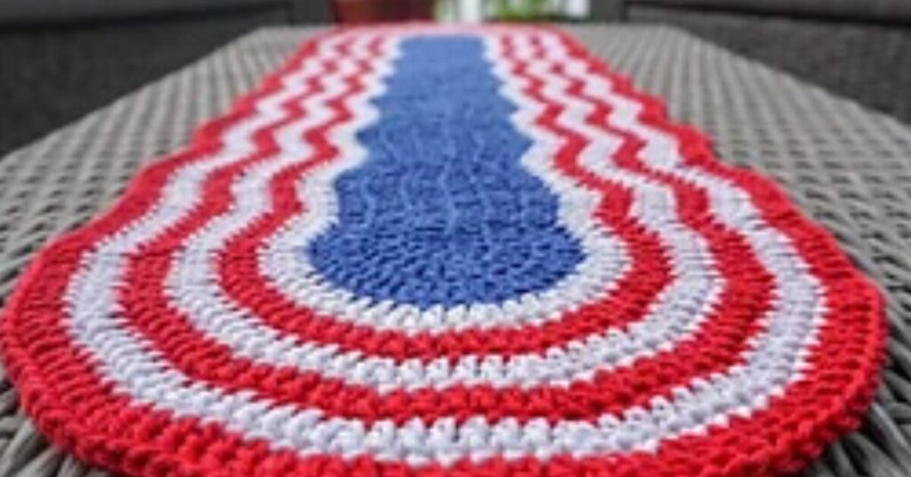 free crochet table runner patterns featured image