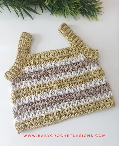 Free crochet top for kids patterns