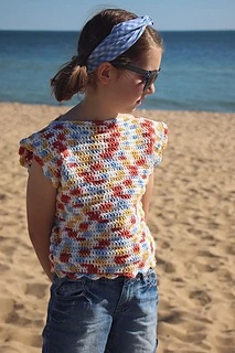 Free crochet top for kids patterns