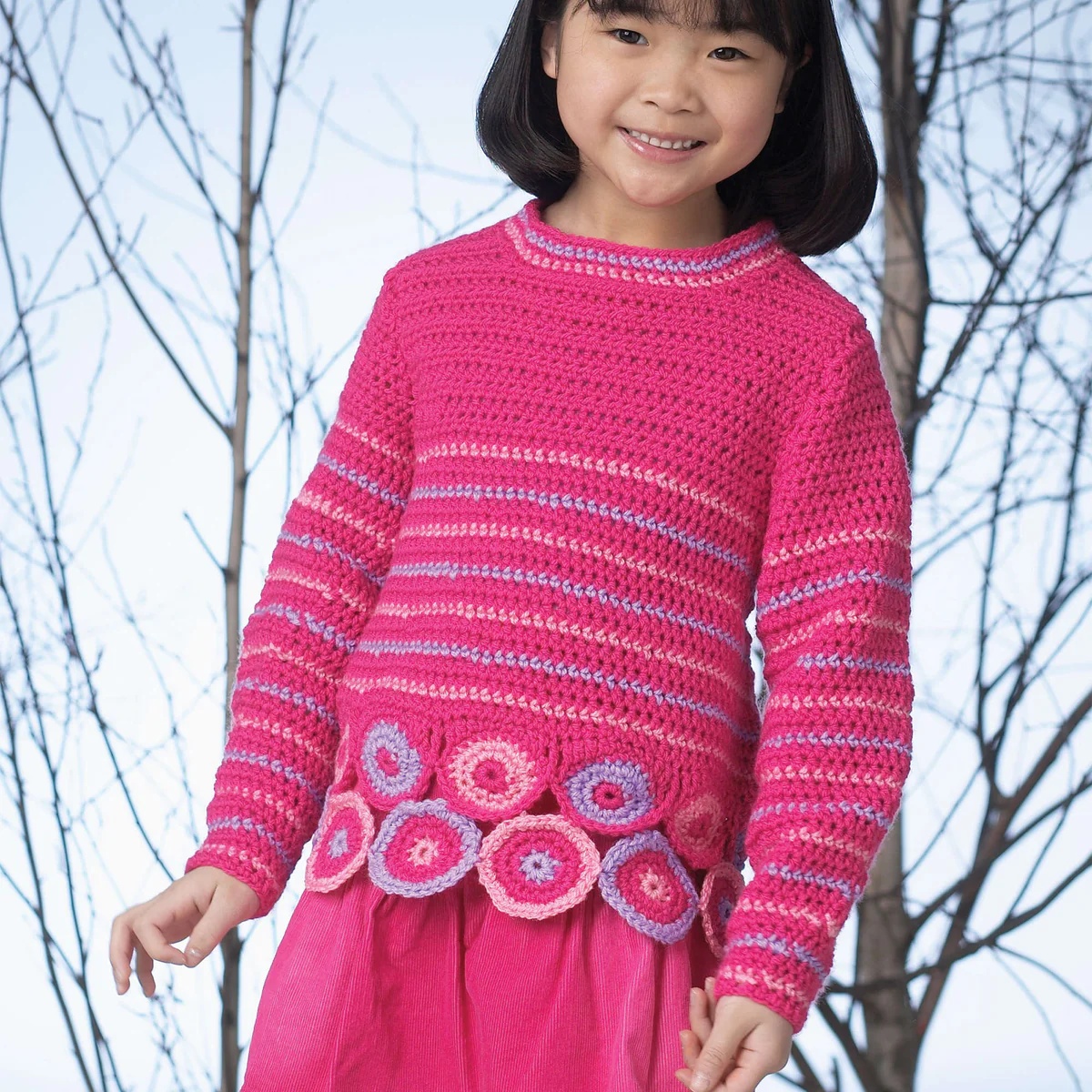 Free crochet top for kids patterns