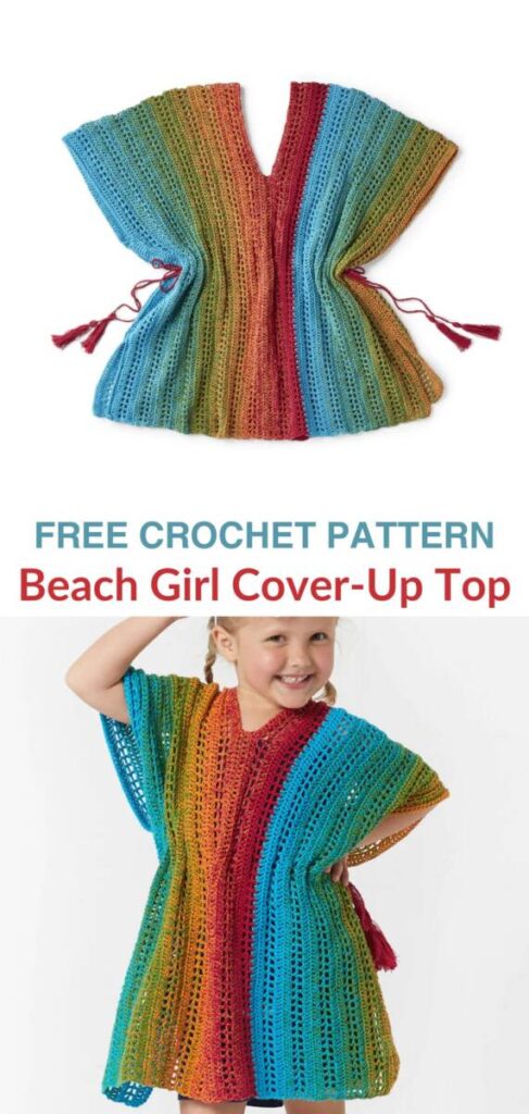 free crochet top for kids patterns Pinterest