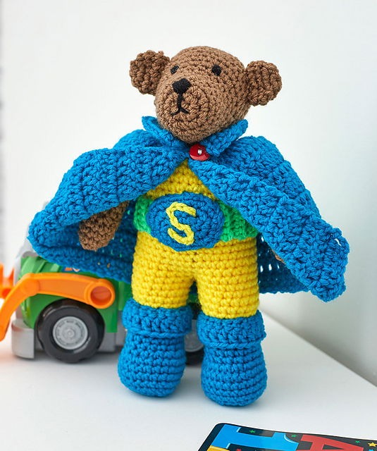 Free Crochet Bear Pattern Pinterest 