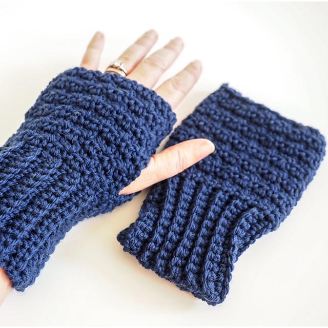 Free Crochet Fingerles Glove Patterns Pinterest