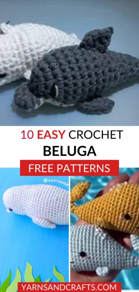 Free Crochet Beluga Patterns Pinterest