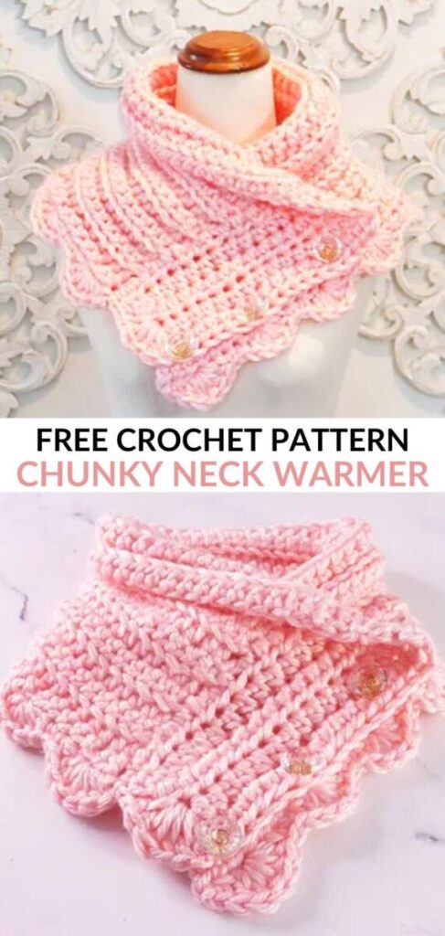 Free Crochet Neck Warmer Patterns Pinterest