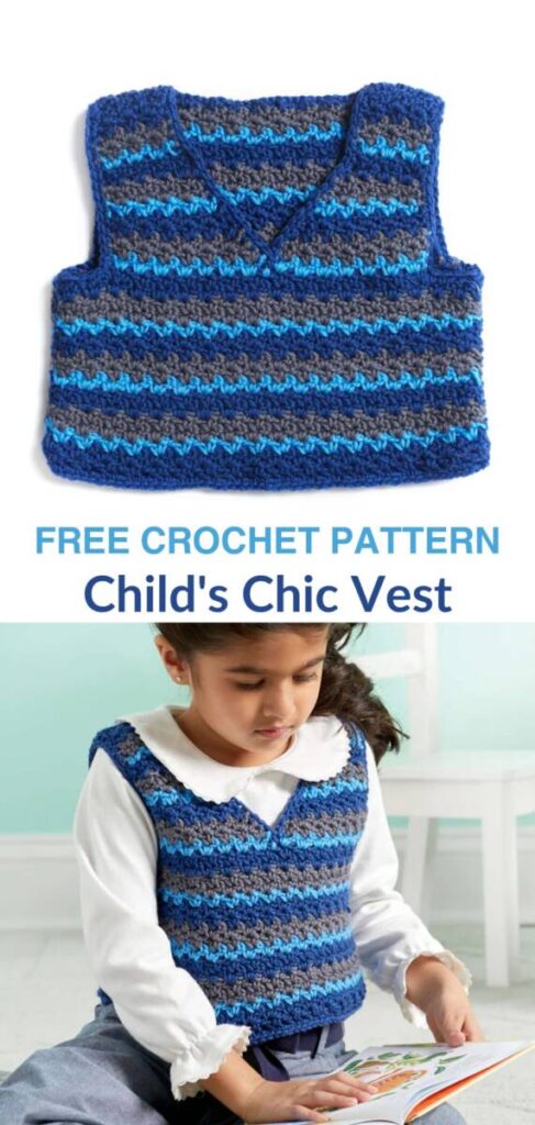 Free Crochet Vest Patterns Pinterest