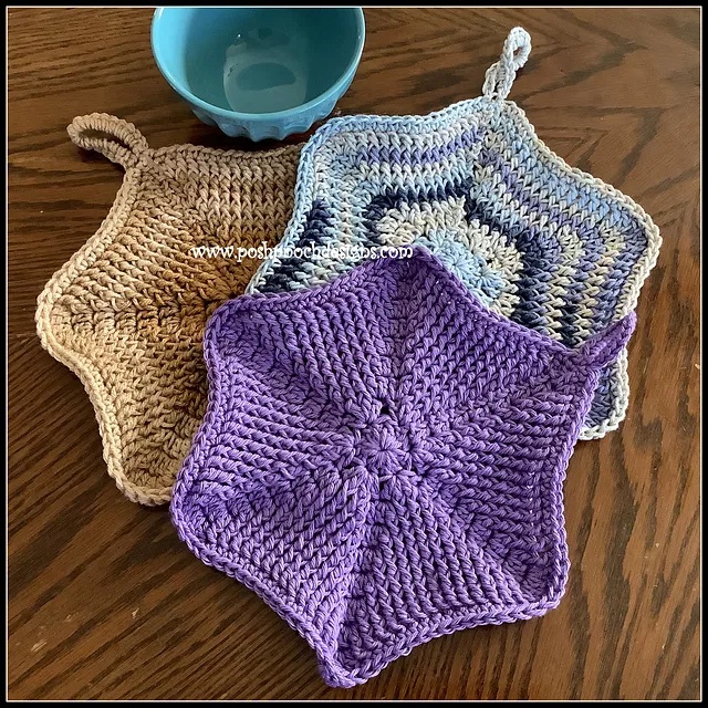 Free crochet washcloth patterns