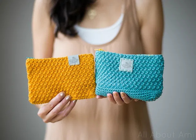 Free crochet zipper pouch patterns