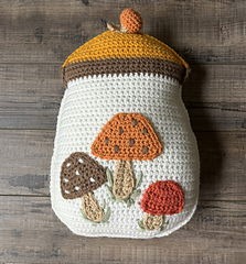 Free Crochet Mushroom Pillow Patterns Pinterest